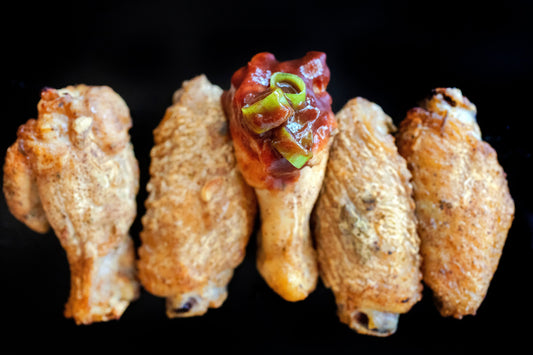 Recipe: Oven Baked Wings with Prickly Pear BBQ Dipping Sauce