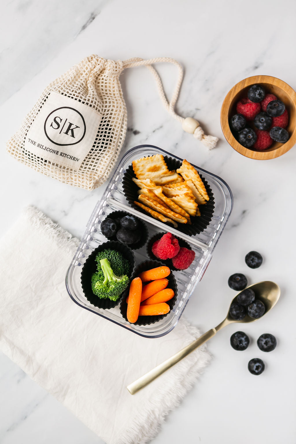Silicone Baking Cups | Matte Black | Mini