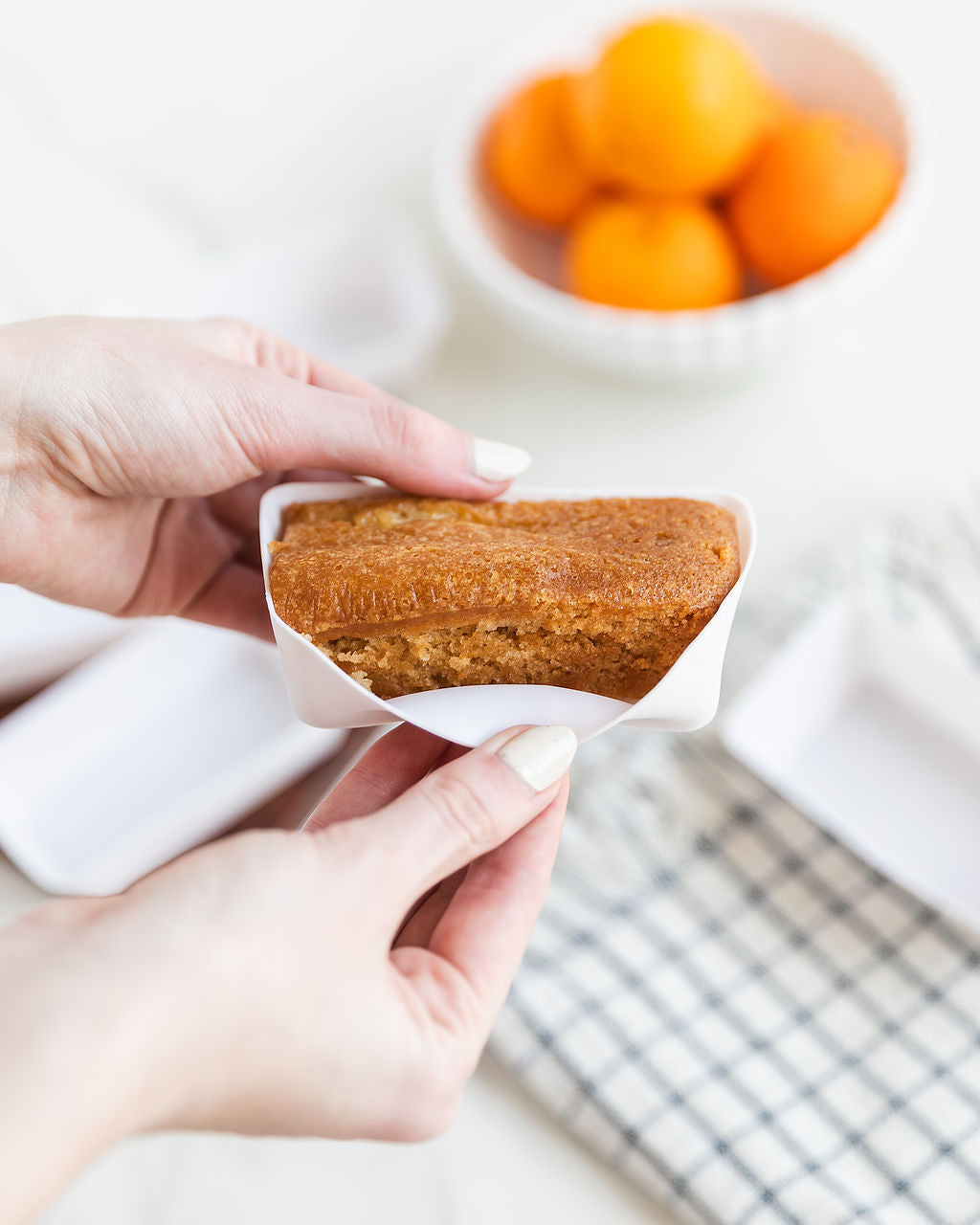 Silicone Baking Cups | Designer White | Mini Loaf
