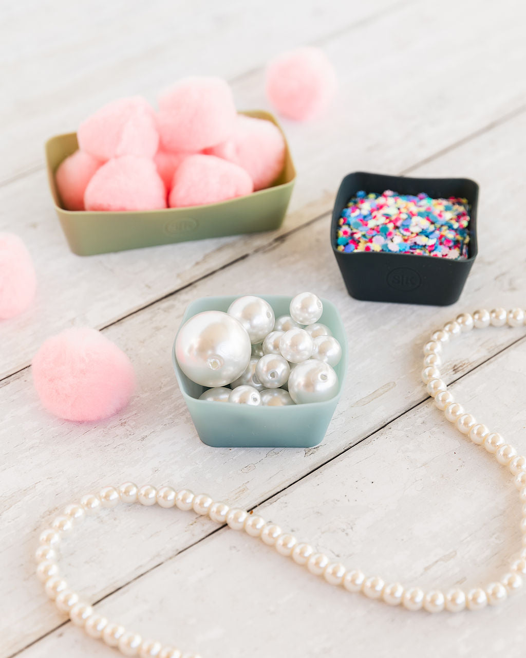 Silicone Baking Cups | Dusty Rose & Blue | Bento