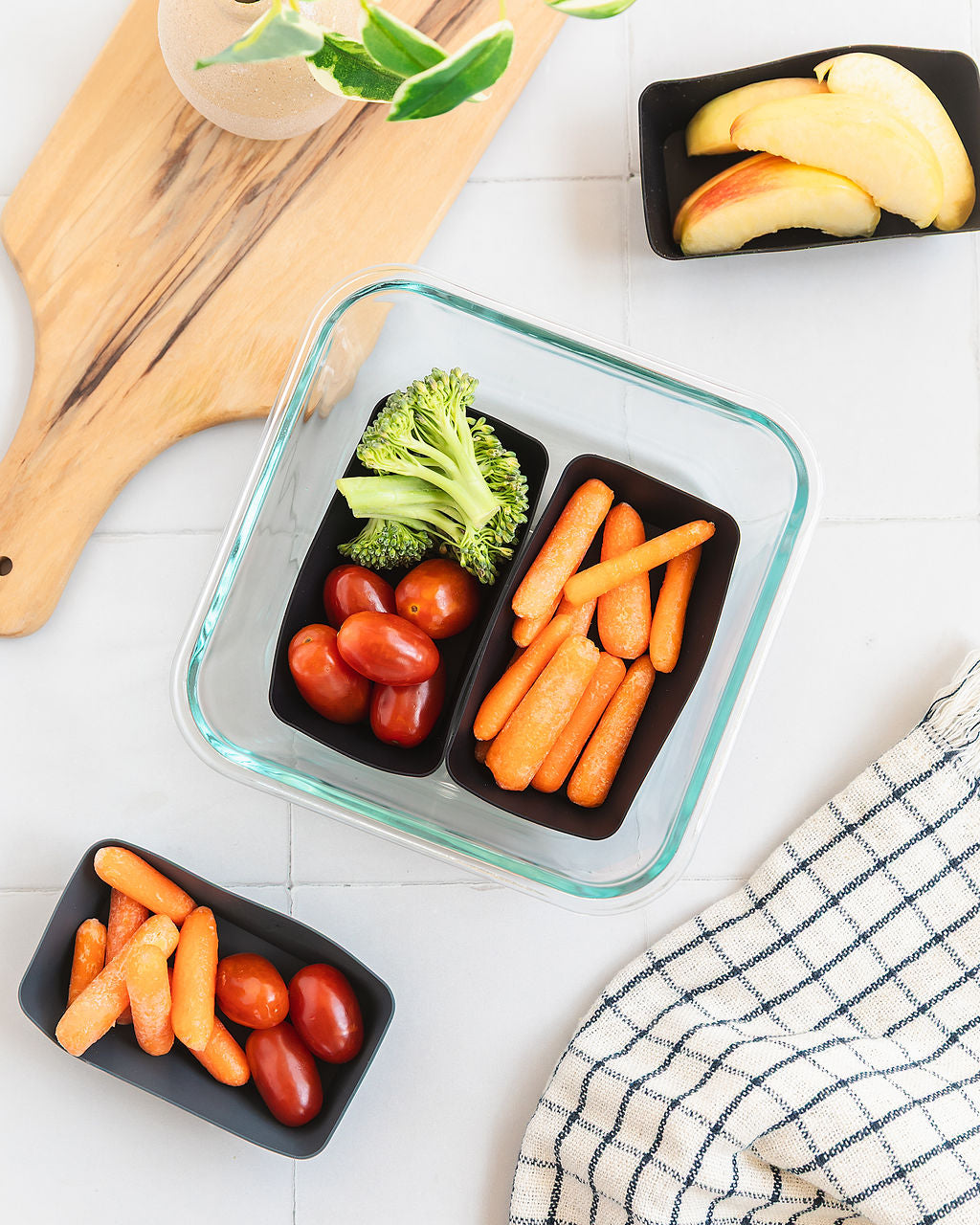 Silicone Baking Cups | Matte Black | Mini Loaf