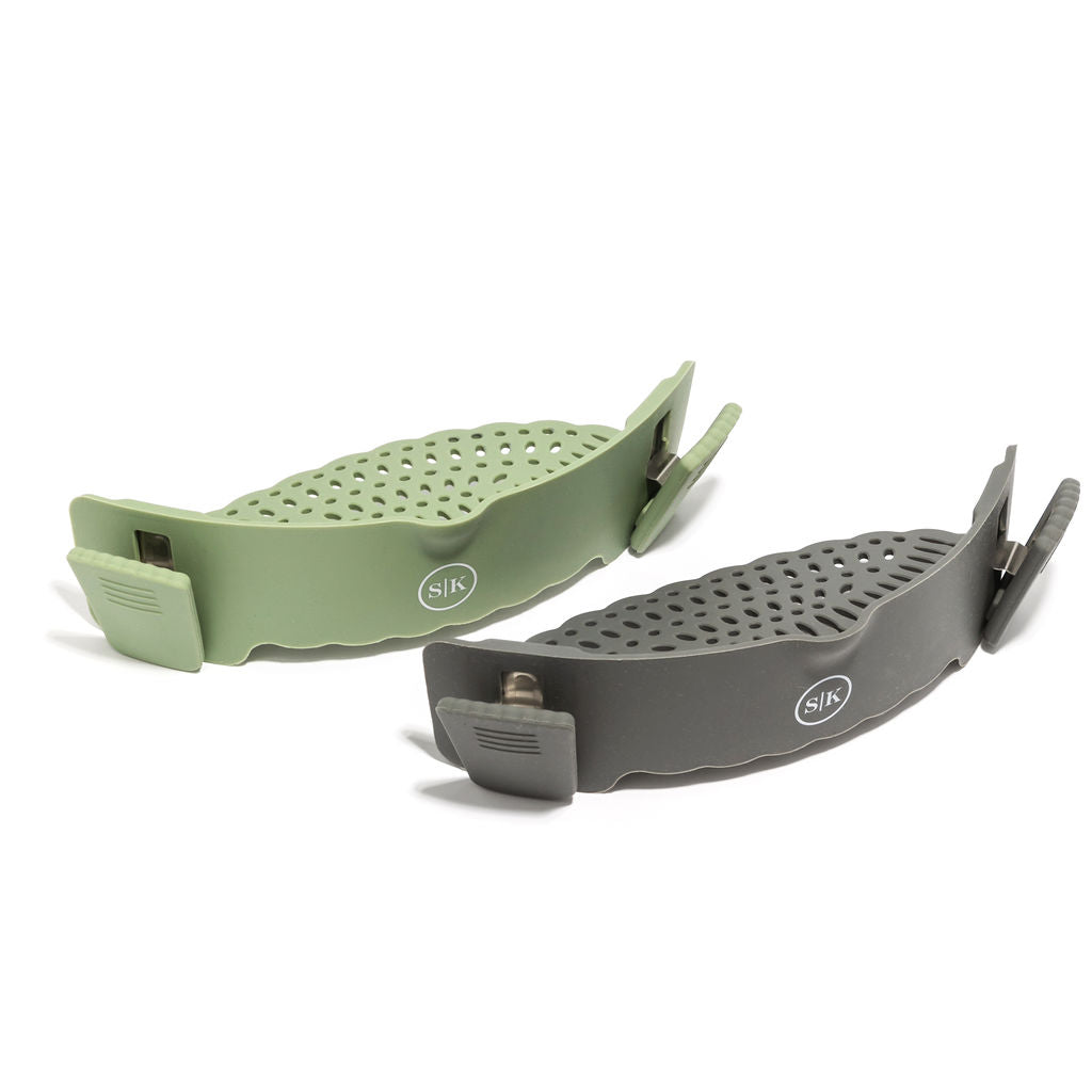 Silicone Clip-On Strainer | Set of 2