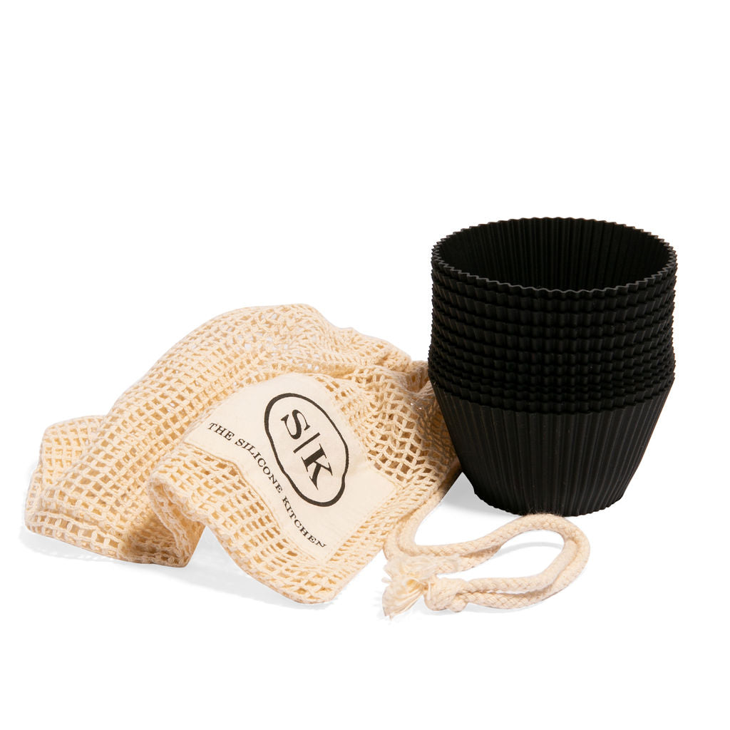 Silicone Baking Cups | Matte Black | Jumbo