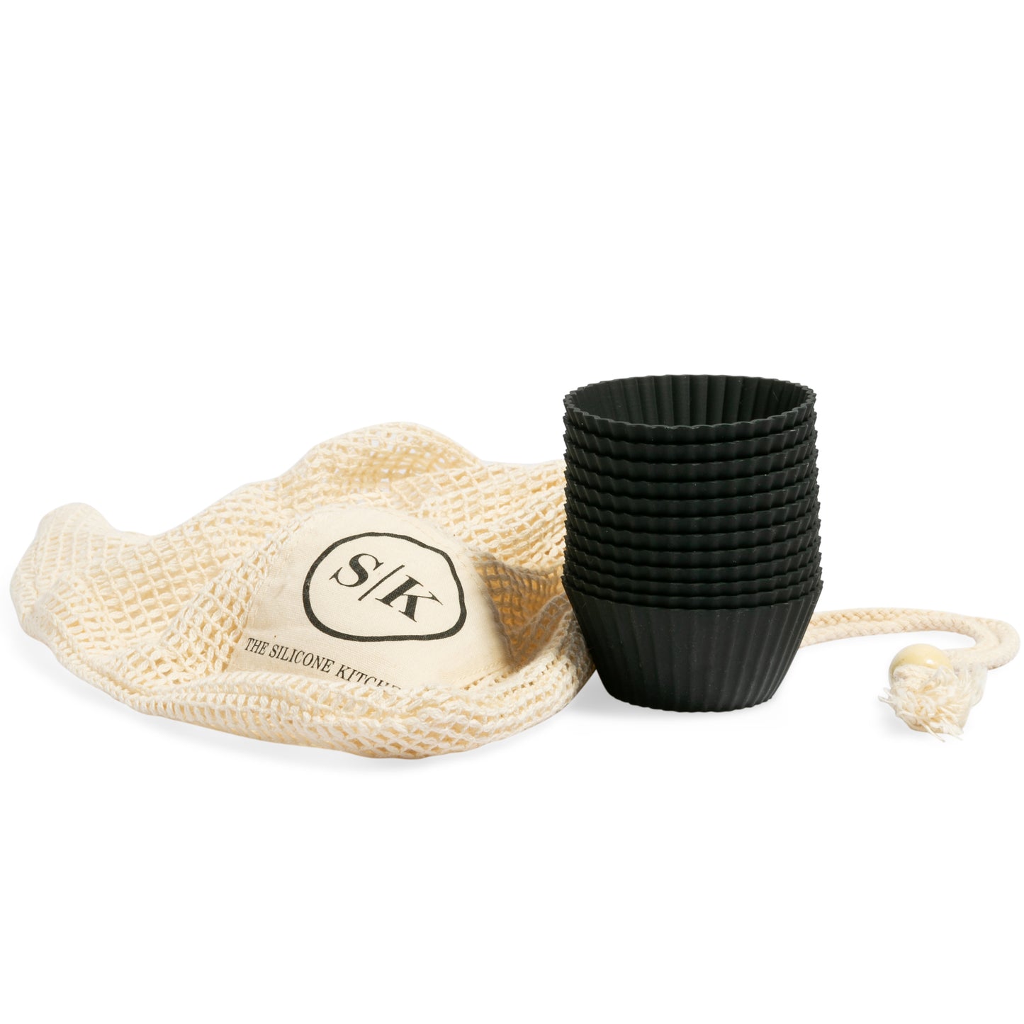 Silicone Baking Cups | Matte Black | Regular