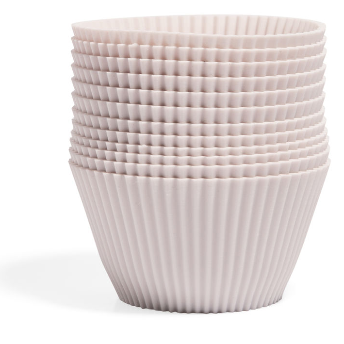 Jumbo Baking Cups, White