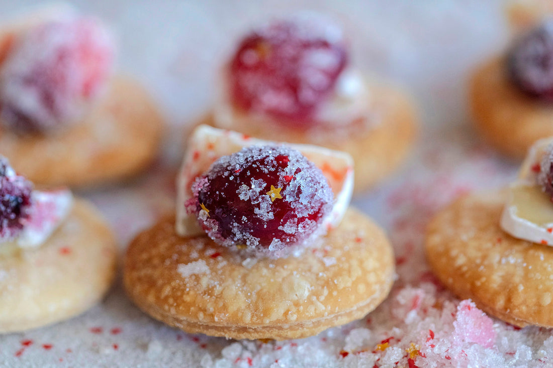 Recipe: Sparkling Sugared Cranberry Bites