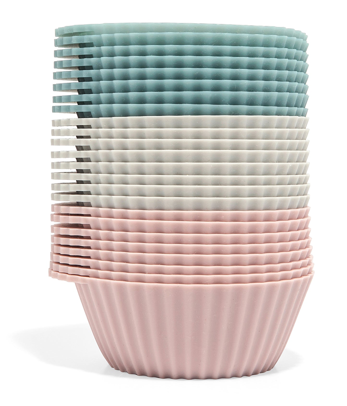 Silicone Baking Cups | Dusty Rose & Blue | Regular