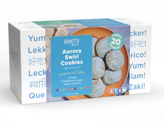 Aurora Swirl Cookies Activity Kit