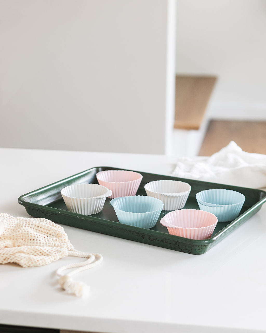 Gift Bundle | Silicone Baking Cups | Dusty Rose & Blue