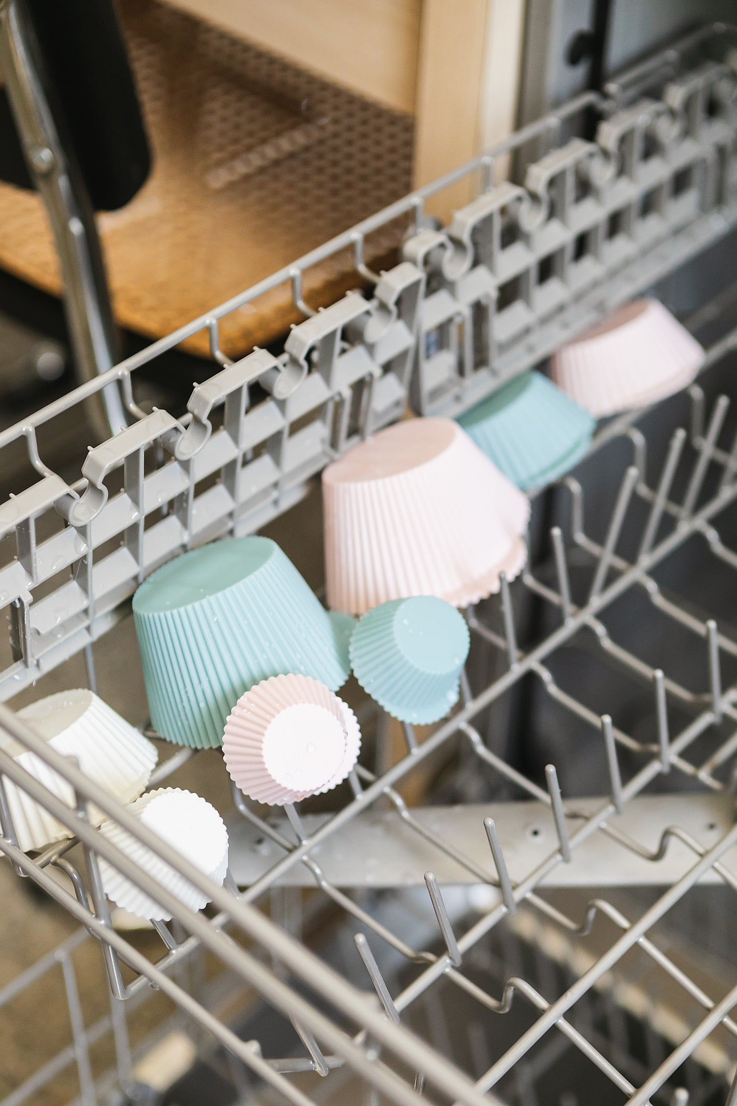 Silicone Baking Cups | Dusty Rose & Blue | Regular