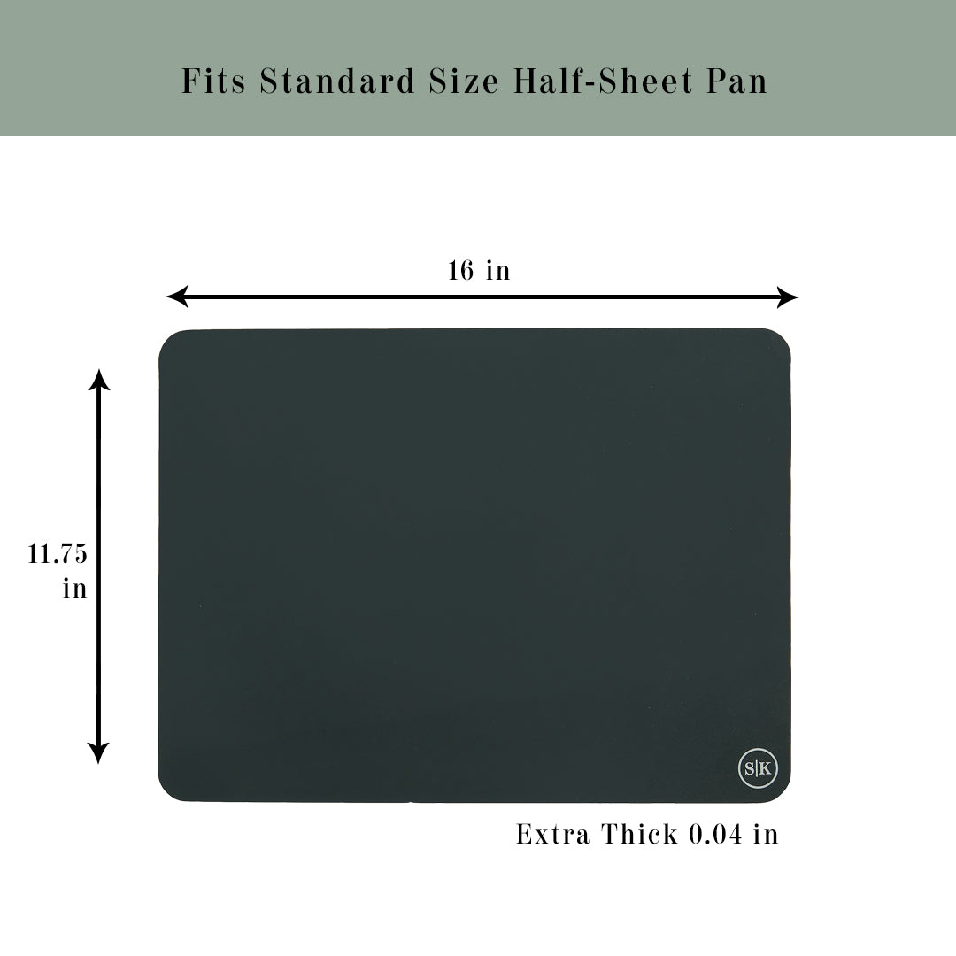 Nonstick Half Sheet Pan with Silicone Baking Mat - USA Pan