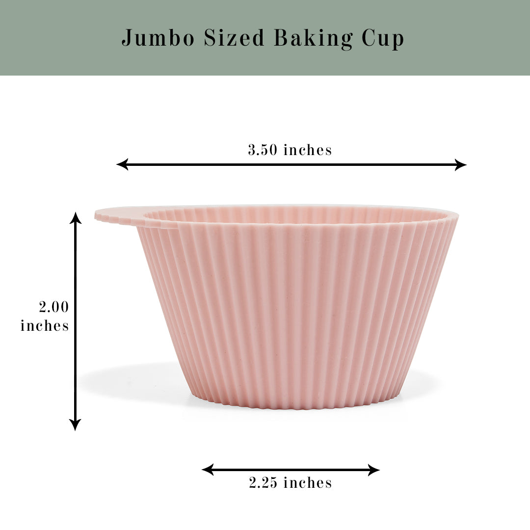 Silicone jumbo hotsell muffin cups